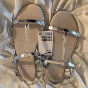 H&M Silver Sandals